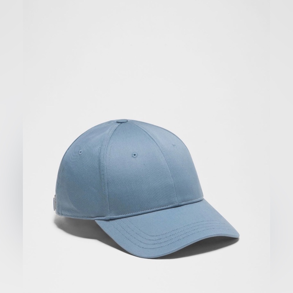 Donating soon- LULULEMON Structured Ball Cap Steel Blue